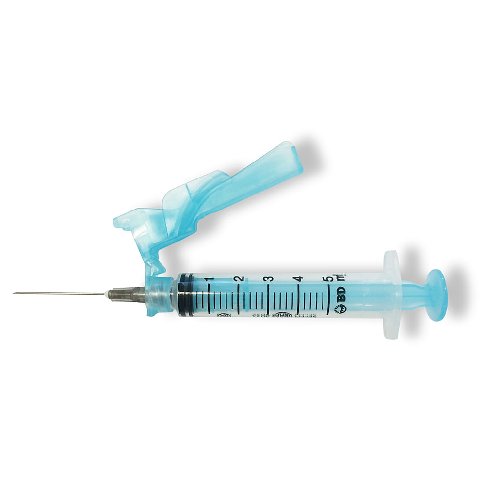 Seringa Descartável Solomed 5ml Com Agulha 30mm X 7mm Bd 1 Unidade