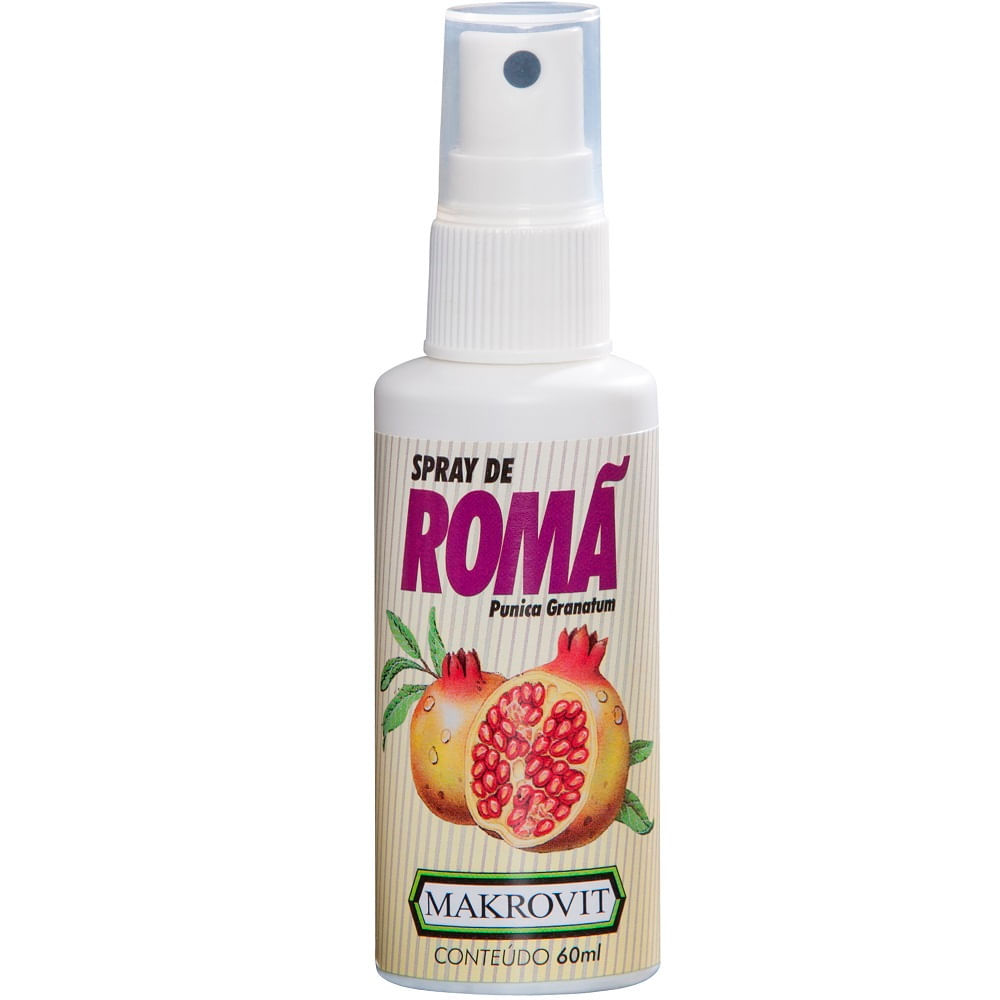 Spray Bucal Makrovit  de Romã 60ml