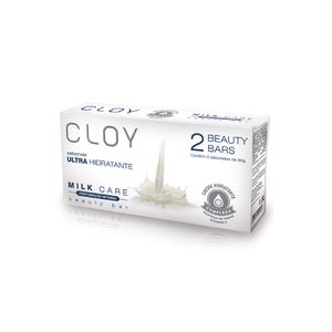 Sabonete Cloy Beauty Milk care 80g 2 unidades