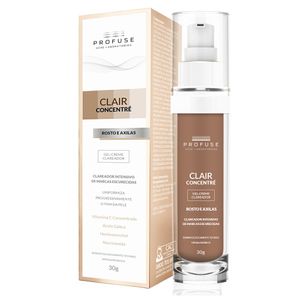 Gel Clareador Para Rosto E Axilas Profuse Clair Concentré 30g