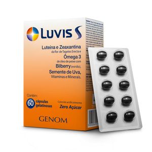 Suplemento Vitamínico Luvis S 60 Cápsulas Gelatinosas