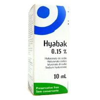 Hyabak 0,15% União Química Solução Oftálmica 10ml