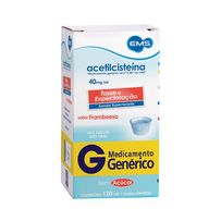 Acetilcisteína 40mg/ml Xarope Adulto 120ml Ems Genérico
