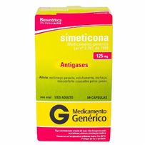 Simeticona 125mg Biosintética 10 Cápsulas