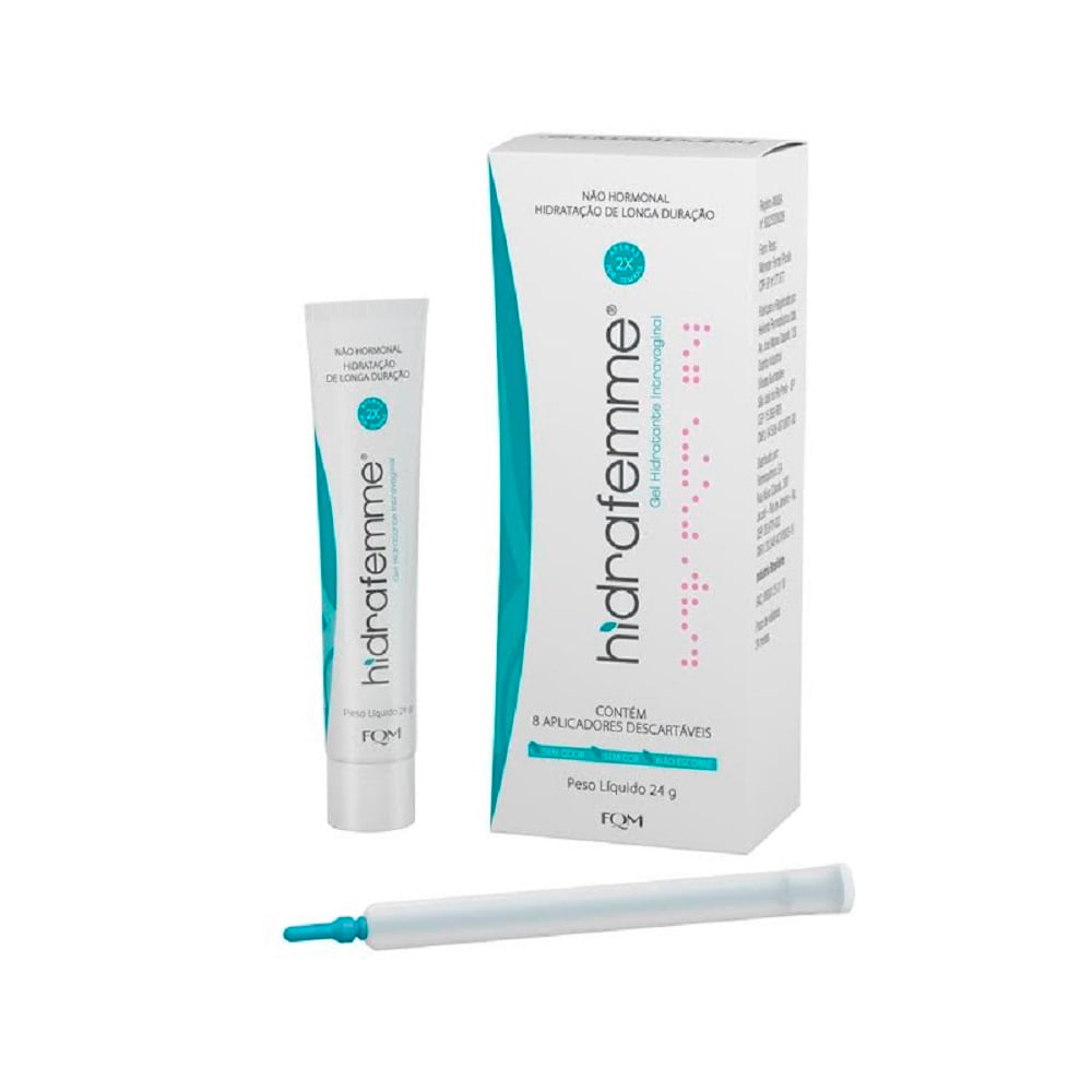 Gel Hidratante Vaginal Hidrafemme 24g