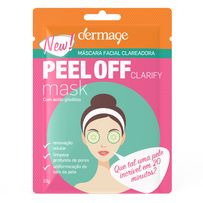 Máscara Facial Clareadora Dermage Peel Off Sachê 10g