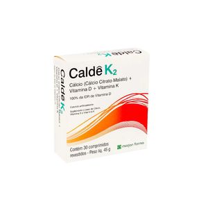 Caldê K2 Marjan 30 Comprimidos Revestidos