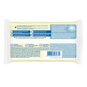 Lenços Umedecidos Johnsons Baby Recém-Nascido Sem Fragrância 48 Unidades