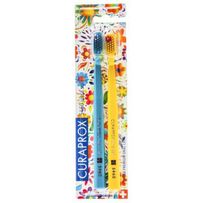 Escova Dental Duo Brasil Ultra Macia Cs Curaprox 2 Unidades