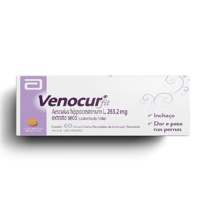 Venocur Fit Abbott 60 Comprimidos Revestidos