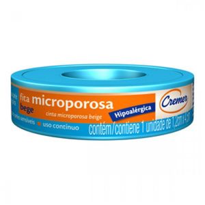 Fita Microporosa Cremer Bege 1,2x4,5