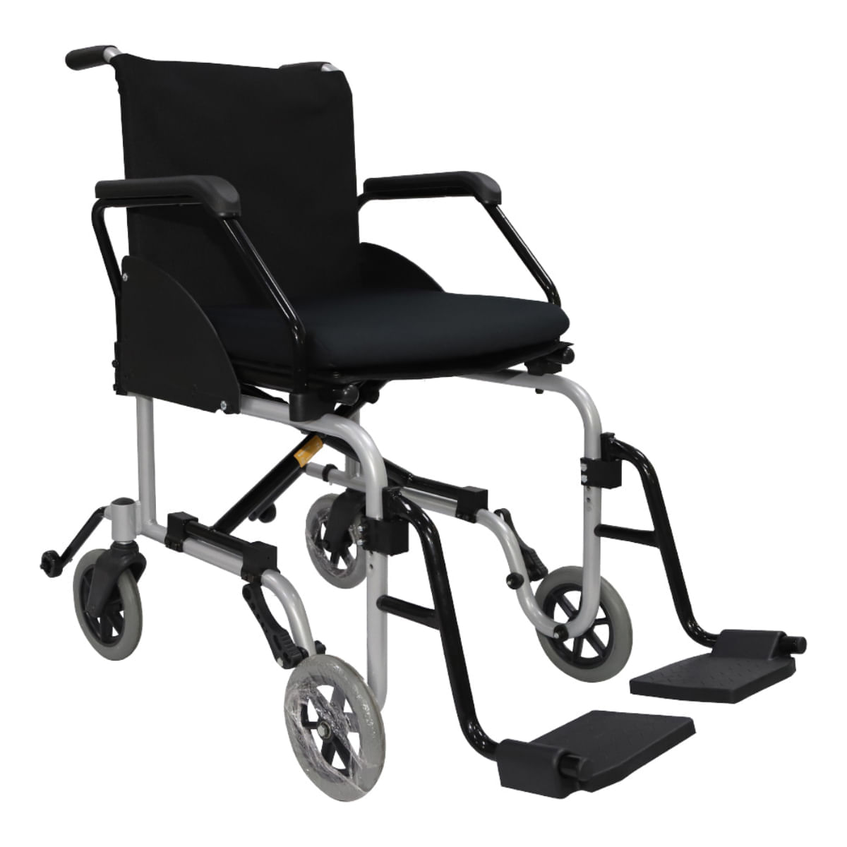 Cadeira de Rodas Taipu Compacta Jaguaribe com Anti-Tombo e Protetor de Roupas
