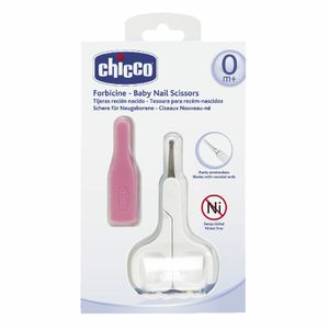 Tesourinha E Protetor Rosa Chicco 1 Unidade