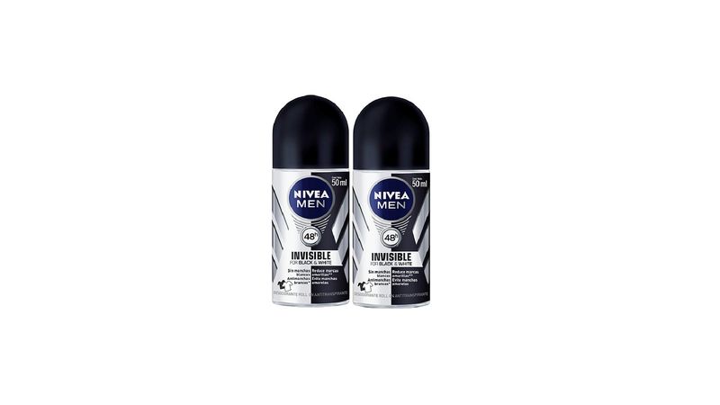 Desodorante Nivea Roll On Dry Confort 50ml 2 unidades - Drogarias