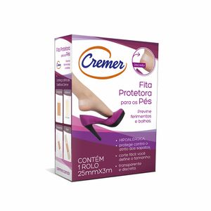 Fita Protetora Para Os Pés Cremer 25mm X 3m