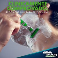 Carga Para Aparelho De Barbear Gillette Mach3 Sensitive 6 unidades