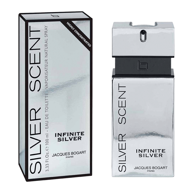Jacques Bogart Silver Scent Infinite Silver Eau de Toilette - Perfume Masculino 100ml