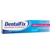 Creme Fixador De Dentadura Dentalfix Sem Sabor 40g