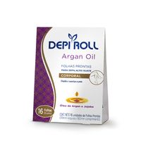 Folha Depilatória Corporal Depi Roll Argan Oil 16 Unidades