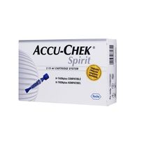 Accu-chek Spirit Cartridge System 3.15ml 5 Peças