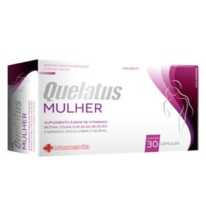Suplemento Vitamínico Momenta Quelatus Mulher 30 Cápsulas