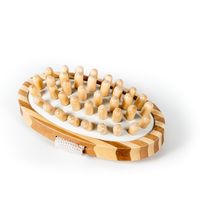 Massageador Anti-celulite Orgânica Cerdas De Madeira 1 Unidade