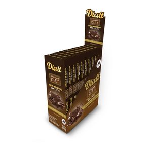 Choc Diatt Meio Amargo 25G
