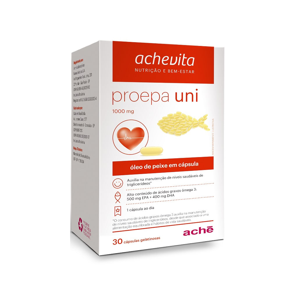 Proepa Uni 30 Cápsulas Gelatinosa