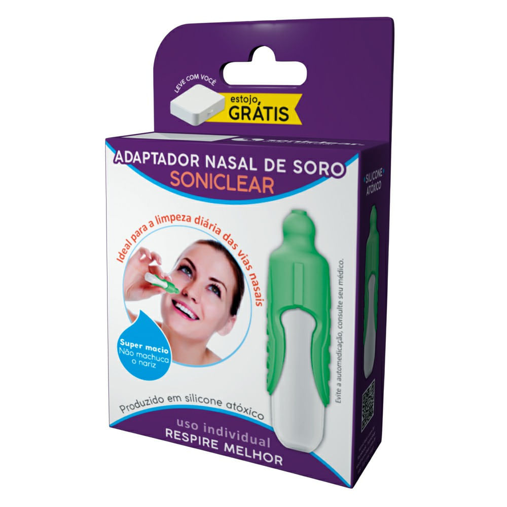 Adaptador Nasal De Soro Soniclear Grátis Estojo