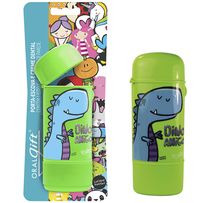 Estojo Porta Escova Dental Infantil Luciano Martins - Linha Dino Amigo