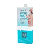 Dilatador Nasal Flux Air Interno 1 Unidade Media + Dilatador Nasal Flux Air Interno 1 Unidade Grande