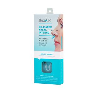 Dilatador Nasal Flux Air Interno 1 Unidade Media + Dilatador Nasal Flux Air Interno 1 Unidade Grande