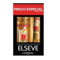 Kit Elseve Shampoo Óleo Extraordinário 375ml + Condicionador Óleo Extraordinário 170ml