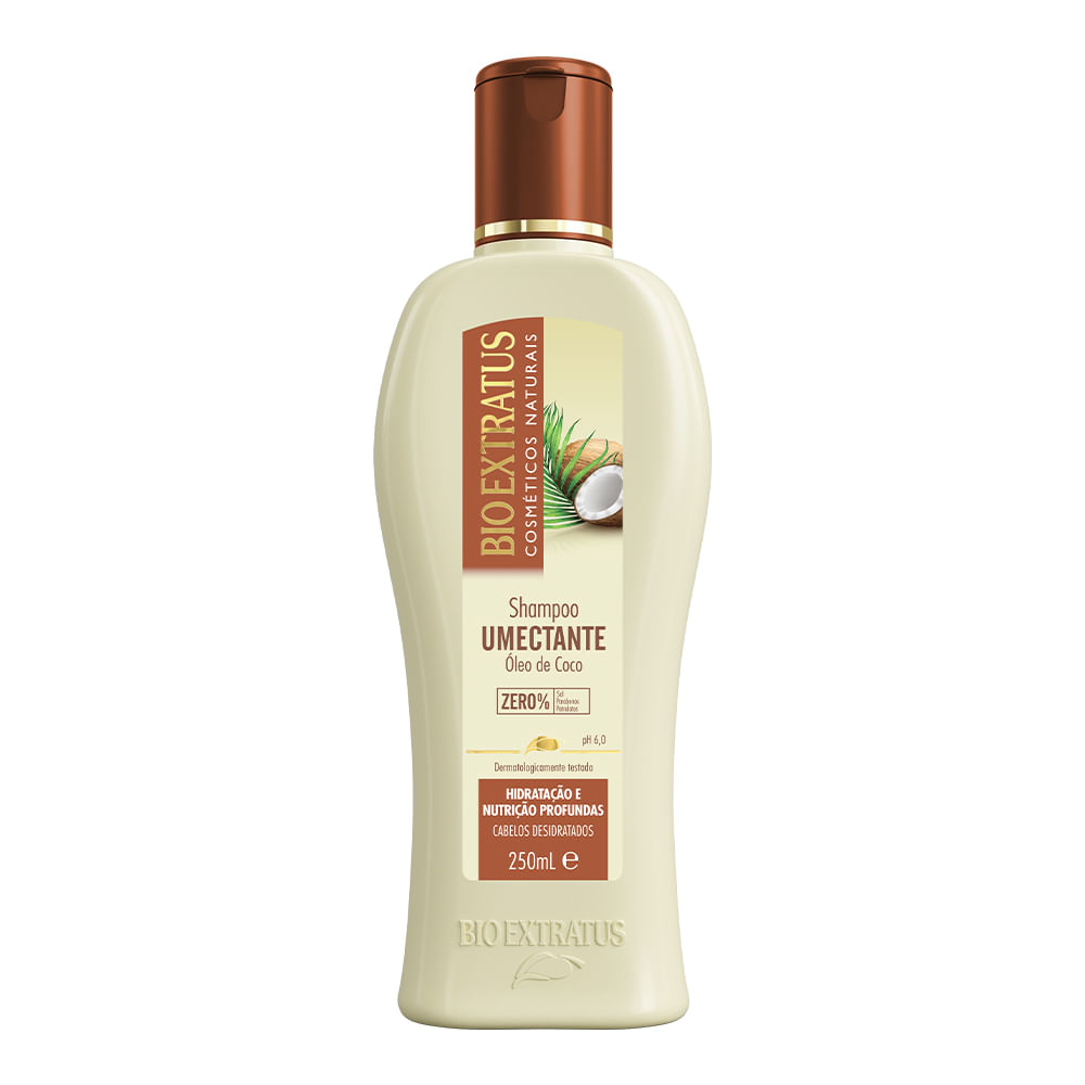 Shampoo Bio Extratus Umectante Óleo de coco 250ml