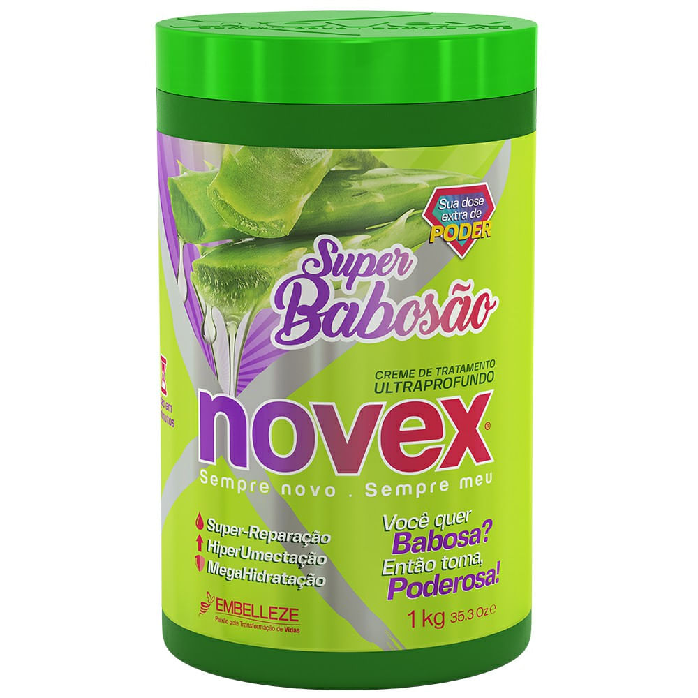 Creme De Tratamento Novex Super Babosão 1kg