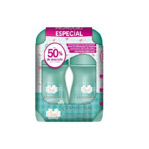 Kit Desodorante Giovanna Baby Roll On Candy 50ml 2 unidades