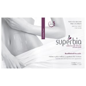 Placa De Silicone Superbia Para Tratamento De Cicatrizes 1 unidade