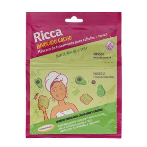 Máscara Capilar Hidratação Óleo de Abacate e Chia Ricca  30g