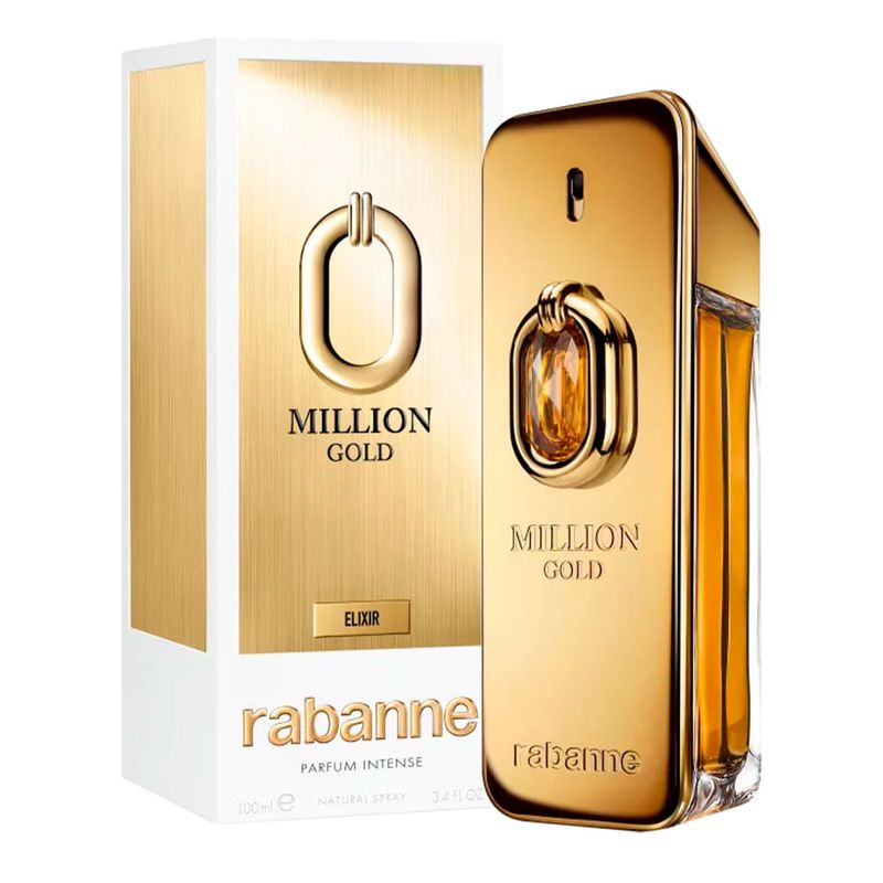 Rabanne Million Gold Elixir Parfum Intense - Perfume Masculino 100ml