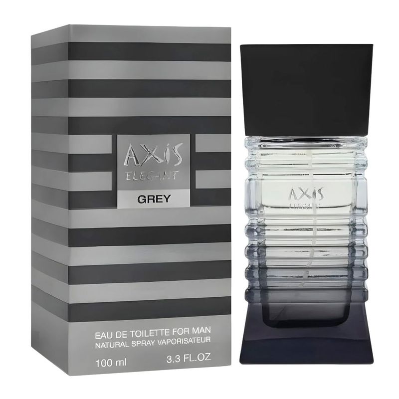 Axis Ellegant Grey Eau de Toilette - Perfume Masculino 100ml