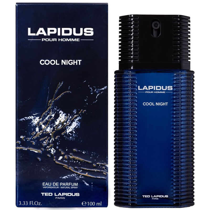Ted Lapidus Cool Night Eau de Parfum - Perfume Masculino 100ml