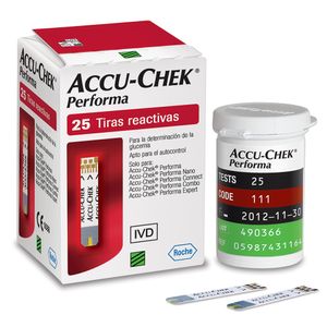 Accu-chek Performa para Aferição 25 Tiras