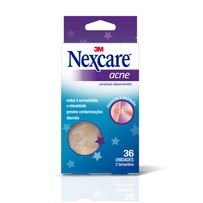 Curativos Absorventes Para Acne Nexcare 36 Unidades