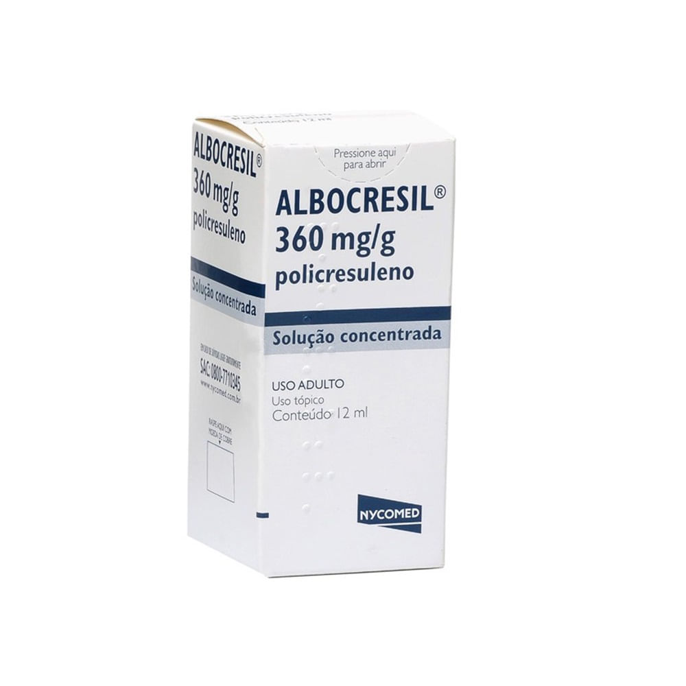 Albocresil 360mg Takeda Solução 12ml