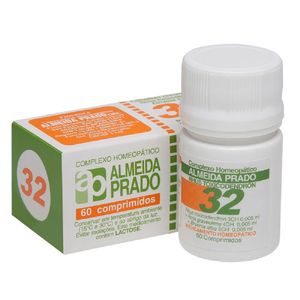 Complexo 32 Homeopático Almeida Prado 60 Comprimidos