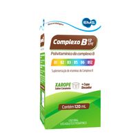 Polivitamínico do Complexo B Sabor Caramelo Xarope 120ml