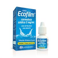 Ecofilm 5mg/ml Solução Oftálmica Estéril 15ml