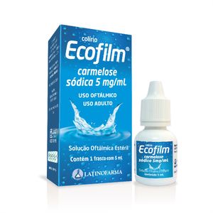 Ecofilm 5mg/ml Solução Oftálmica Estéril 5ml