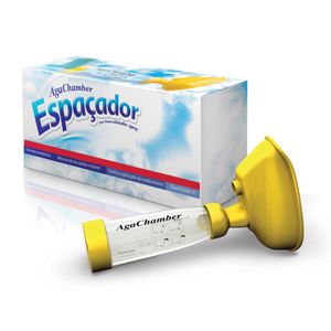 Espaçador Agachamber Para Spray Broncodilatador Gsk