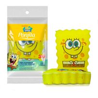Esponja para Banho Ponjita Bob Esponja 1 Unidade